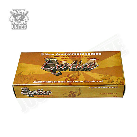Exotica Hookah Charcoal - 12 pcs