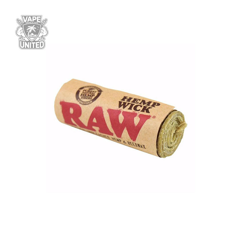 RAW Hemp Wick 20ft / 250ft